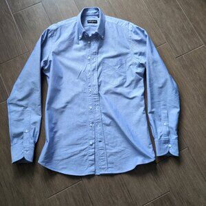 Spier & Mackay slim fit blue oxford shirt